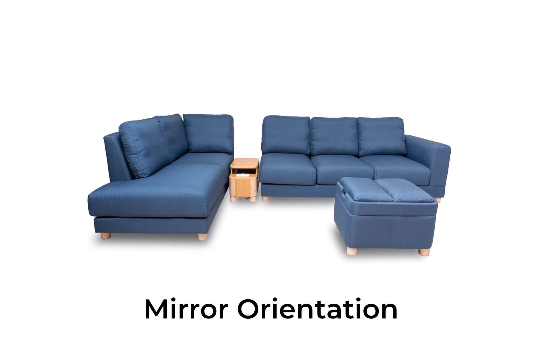 Jiji 6 Seater + Footstool