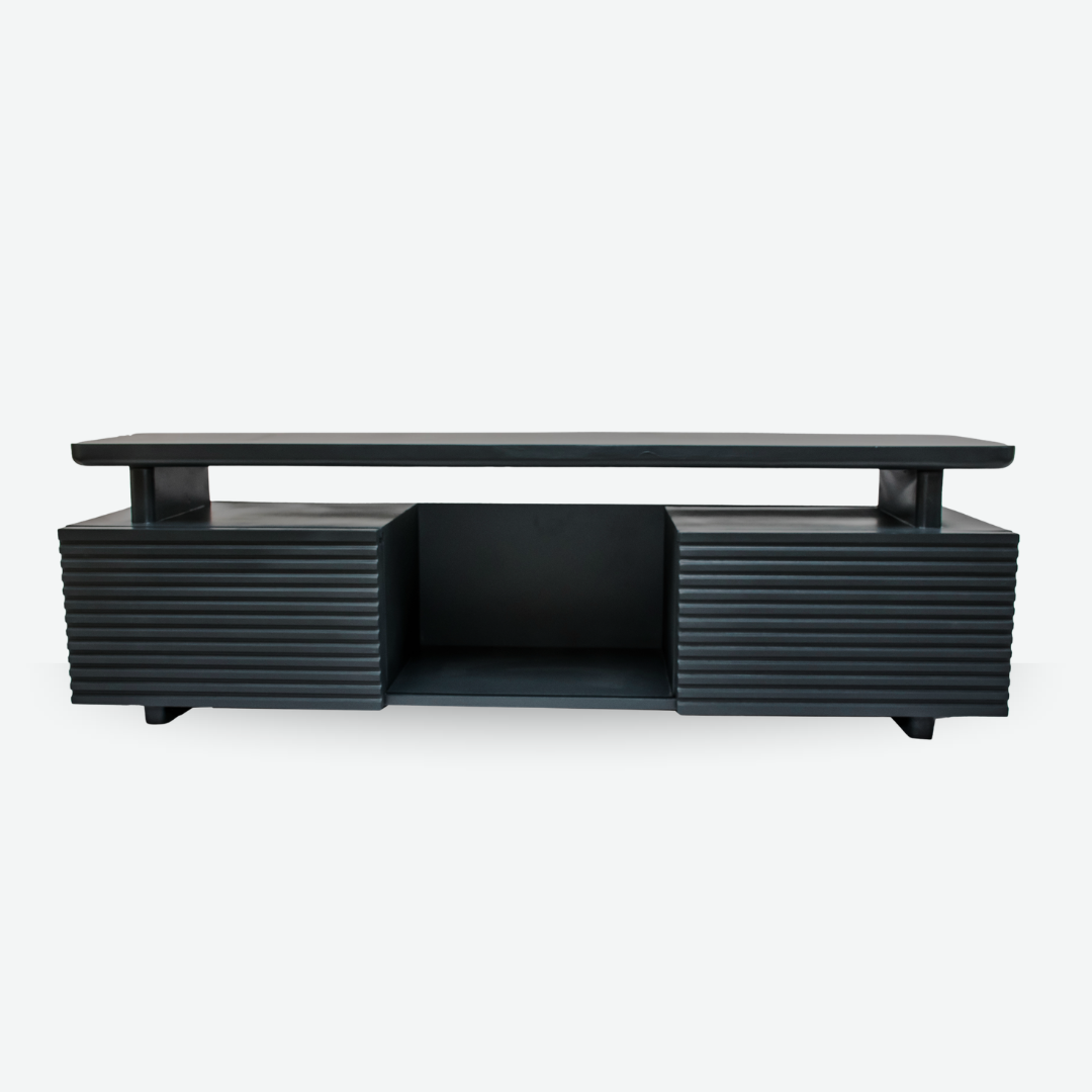 Magic Doors TV Stand (Charcoal Black)