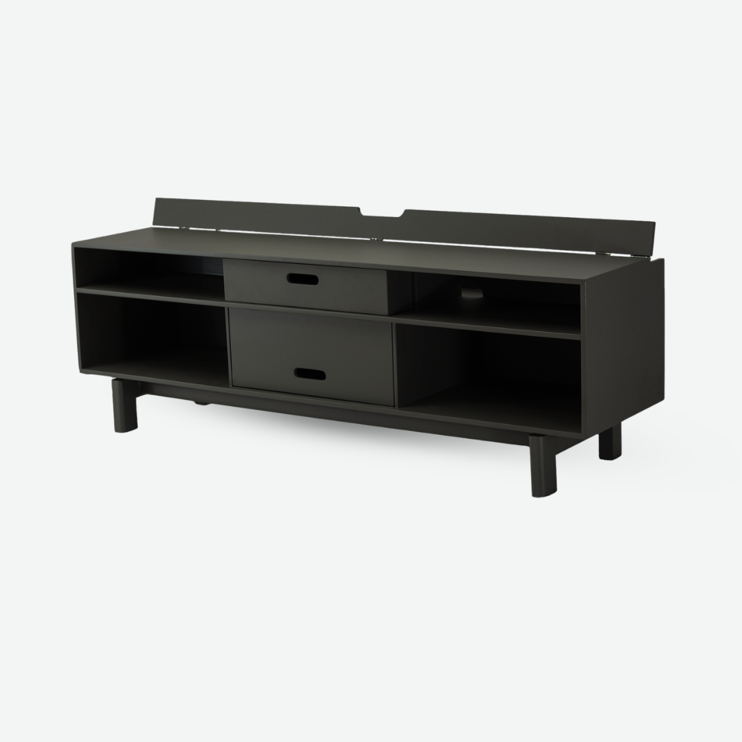 Wazi TV Stand (Stone Grey)