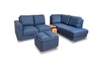 Jiji 5 Seater + Footstool