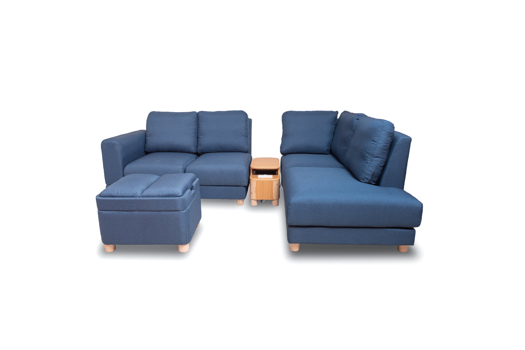 Jiji 5 Seater + Footstool
