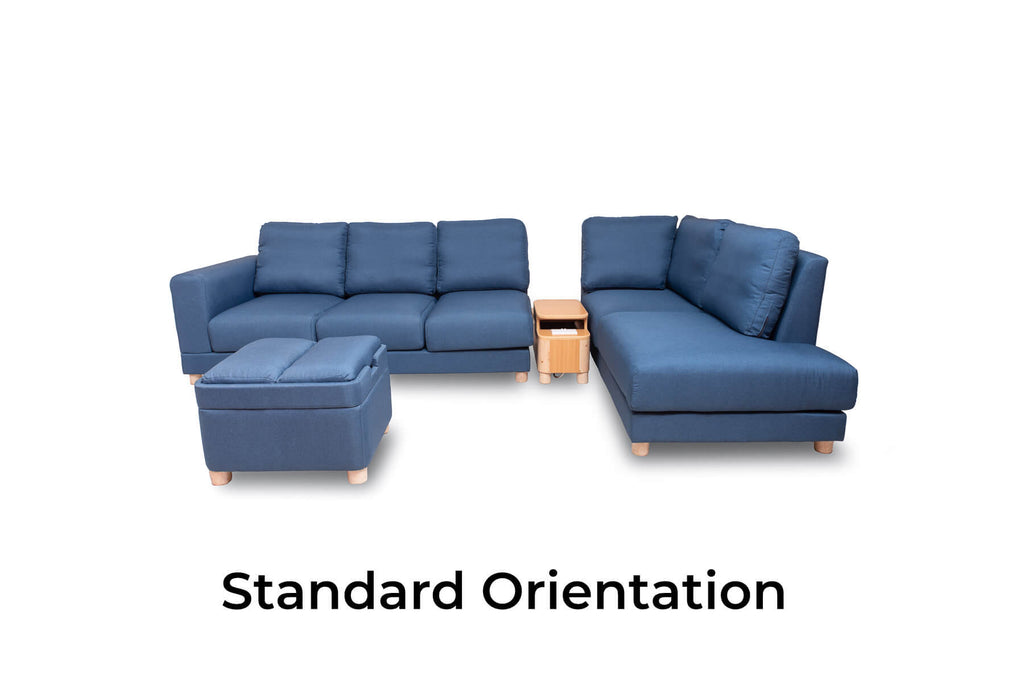 Jiji 6 Seater + Footstool