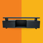 Magic Doors TV Stand (Charcoal Black)