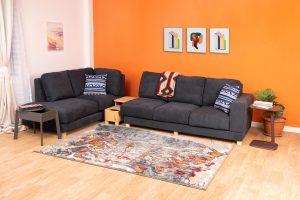 Sectional 6 seater sofa for living room conversations