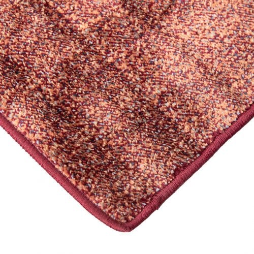 Kimya Red, an affordable mono colour red rug by Moko Homes