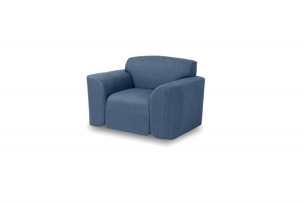 1 seater blue